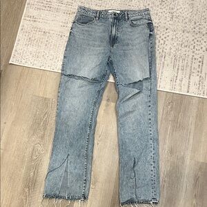 Stylish Blue Flare & Wide Leg Jeans